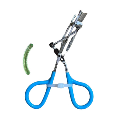 فرمژه بدنه استیل فنردار کد 031 رنگ آبی