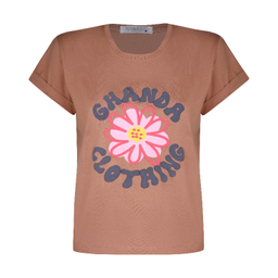 ست تیشرت و شورتک زنانه لوینت مدل strip کد 6397 رنگ کرم