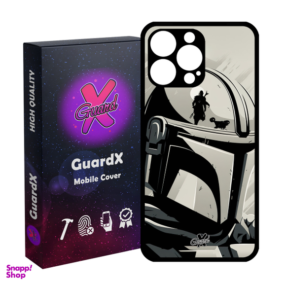 کاور گارد ایکس طرح Mandalorian مدل Glass10502 مناسب برای گوشی موبایل اپل iPhone 14 Pro Max