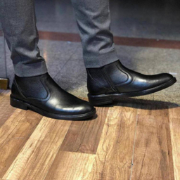 نیم بوت مردانه سهند چرم مدل پویا