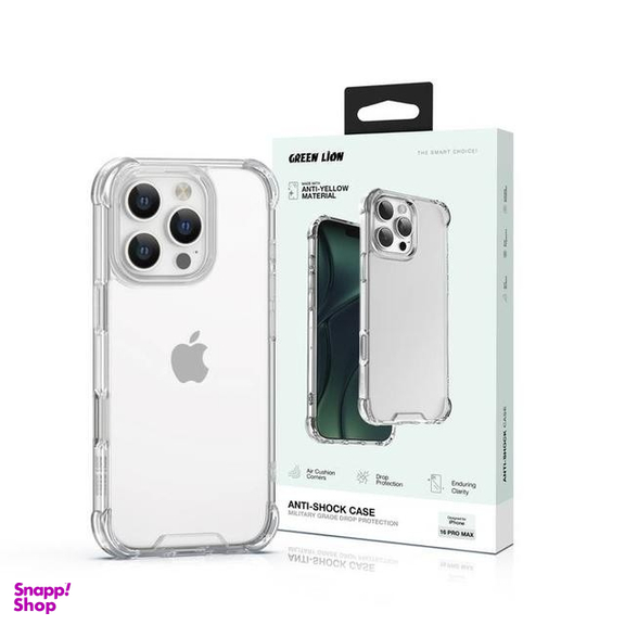 کاور گوشی موبایل گرین لاین مدل GNASC16PMCL مناسب برای اپل iPhone 16 Pro Max