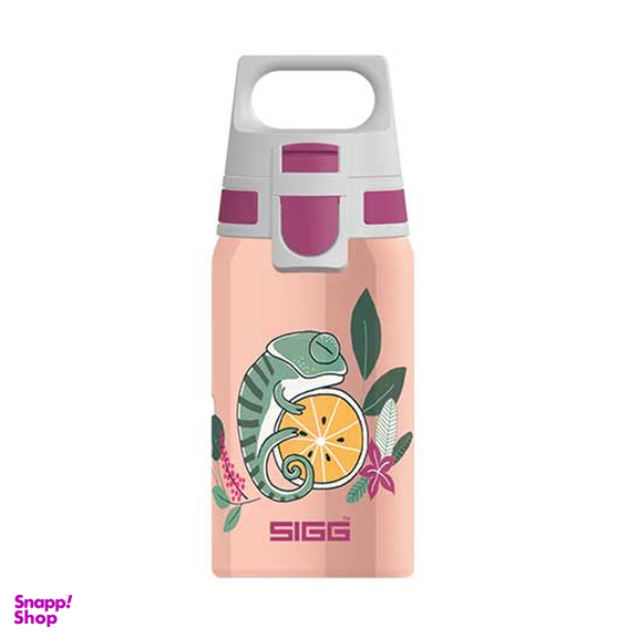 قمقمه سیگ سری SIGG Water Bottle مدل Shield One طرح Flora 9000.90 حجم 500 میلی لیتر
