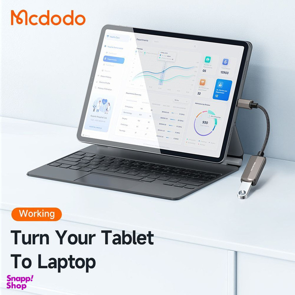 مبدل لایتنینگ به USB OTG لایتنینگ مک دودو مدل CA-2690