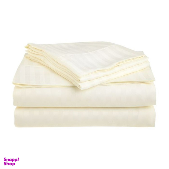 ست ملحفه و روبالشی چه شیک مدل هتلی دیاموند تک نفره دو تکه سایز 90×200 سانتی متر