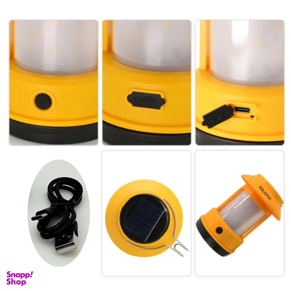 چراغ فانوسی سولونیکس مدل شارژی کد 7998