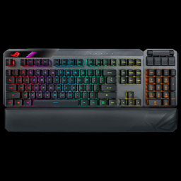 کیبورد بی سیم مخصوص بازی ایسوس مدل ROG Claymore II Aura RGB