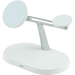 شارژر بی سیم 3 کاره رومیزی کوتتسی CH.W 3in1