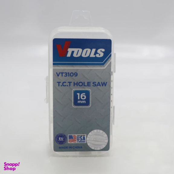 مته گردبر الماسه وی تولز مدل YP-TCT-VT3109-016 سایز 16 میلی متر