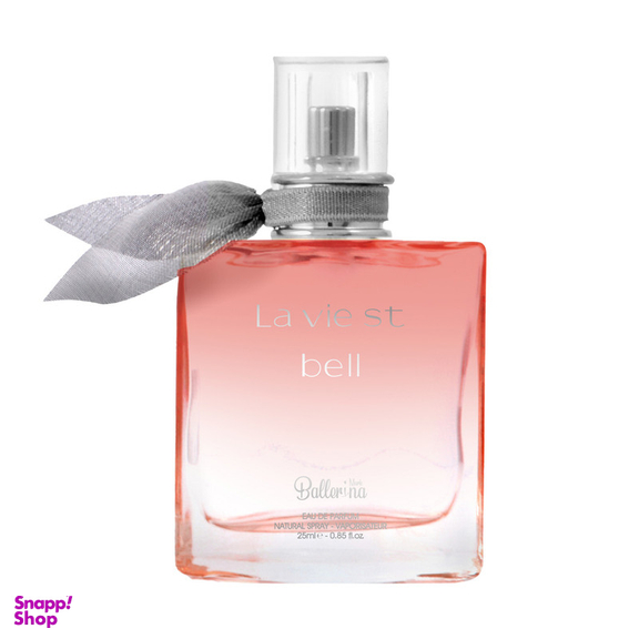 عطر جیبی زنانه بالرینا مدل La vie bell  حجم 25 میلی‌لیتر