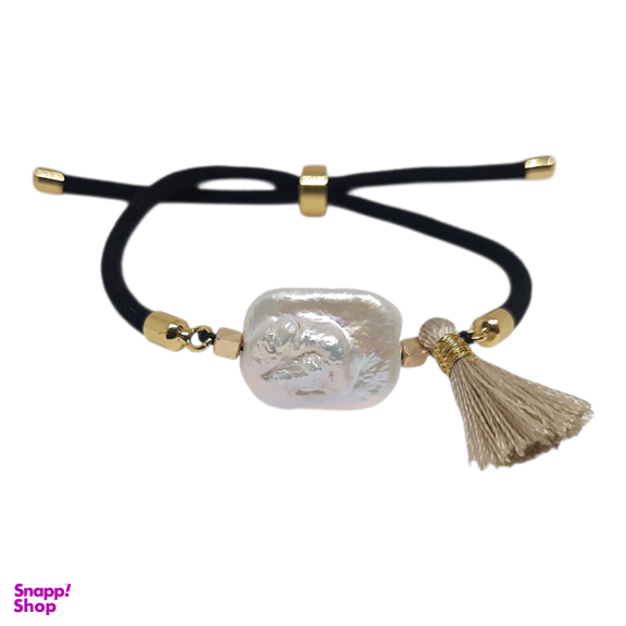 دستبند طلا 18 عیار زنانه والنزا طرح باروک کد 953795