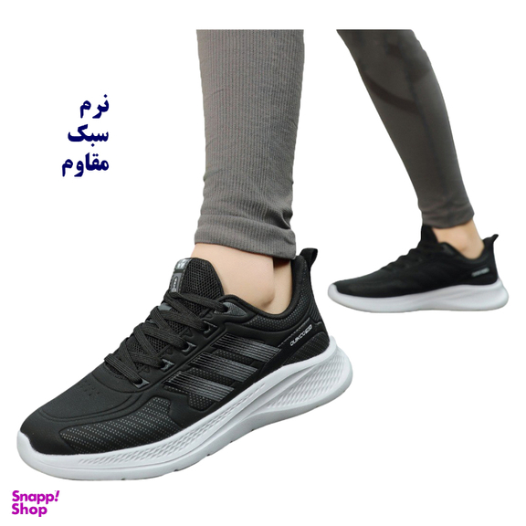 کفش راحتی مردانه مدل لایت رانینگ کد 204 رنگ مشکی