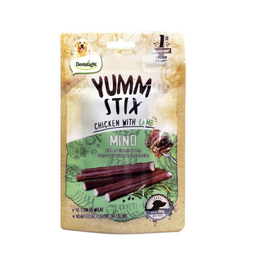 تشویقی سگ دنتالایت مدل YUMM STIX MINO وزن 50 گرم
