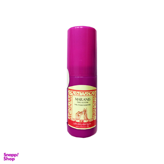 محلول لاک پاک کن مارانیس مدل pure حجم 60 میلی لیتر