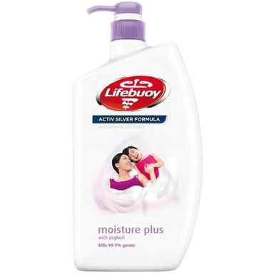 شامپو بدن آنتی باکتریال لایف بوی مدل Moisture Plus حجم 950 میلی لیتر