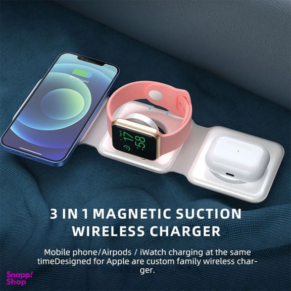 شارژر مغناطیسی 15 وات فوربری مدل W07