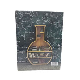 دفتر کلاسوری 100 برگ میکرو طرح شیمی کد 019