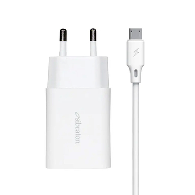 شارژر دیواری 10 وات سیبراتون مدل S-W1245A به همراه کابل microUSB