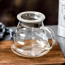 سرور رنج قهوه مدرج مدل COFFEE POT سایز 2 ظرفیت 600 میلی لیتر