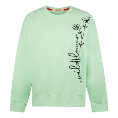 سویشرت زنانه مادر مدل هانا رنگ سبز