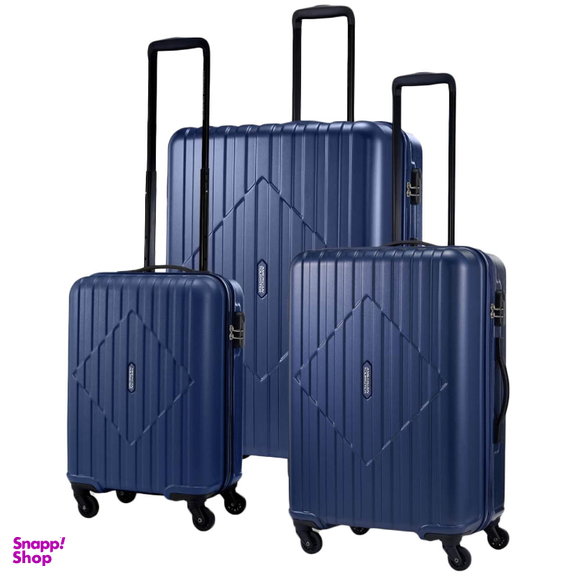 ست چمدان امریکن توریستر مدل SKYTRAC HZ9 مجموعه 3 عددی