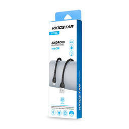 کابل تبدیل USB-C به microUSB کینگ استار مدل K118a طول 1.1 متر