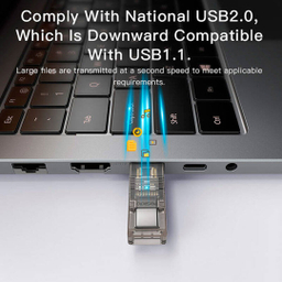 رم ریدر یسیدو مدل GS21 2in1 Type-C Plug TF