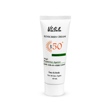 کرم ضد آفتاب بی رنگ ویتابلا مدل SPF50 حجم 40 میلی لیتر
