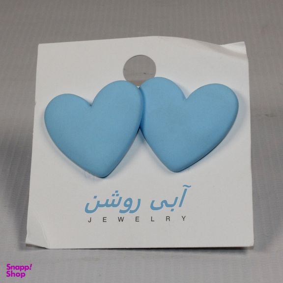 گوشواره زنانه مدل پلاس طرح قلب کد 003