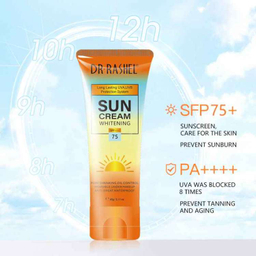 کرم ضد آفتاب دکتر راشل مدل Whitening SPF75 وزن 60 گرم