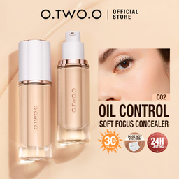 کرم پودر او تو او رنگ C01 Warm Ivory حجم 30 میلی‌ لیتر