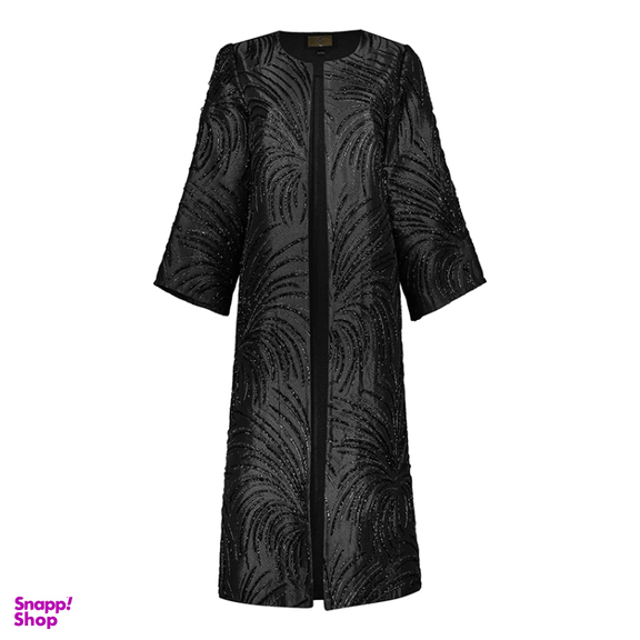 مانتو زنانه رئوف گالری کد 00103013 رنگ مشکی