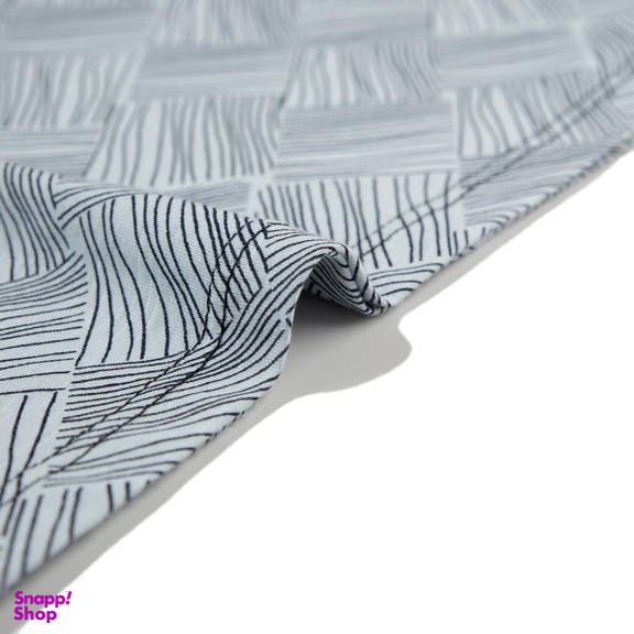 تیشرت آستین کوتاه مردانه فانتازیو مدل ژئومتریک رنگ آبی