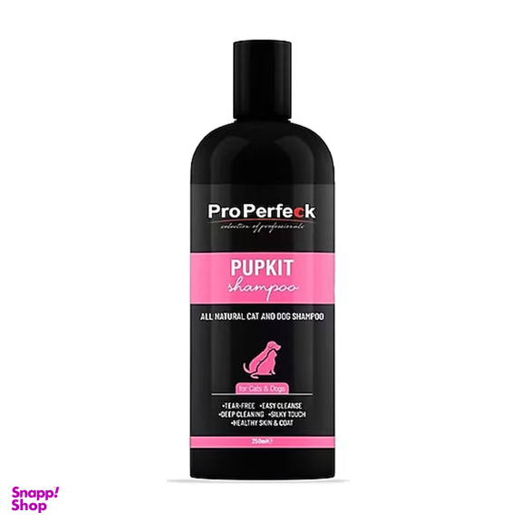 شامپو  ضد سوزش چشم سگ و گربه پروپرفک مدل pupkit حجم 250 میلی لیتر