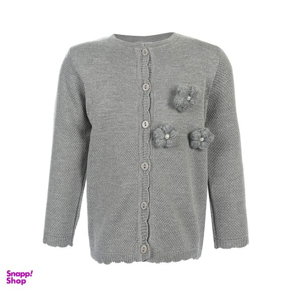 ژاکت دخترانه آی چیلک مدل گل 90017-16