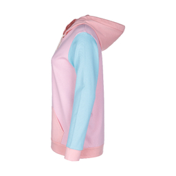 هودی اسپرت لوینت مدل کالرفول کد 6242 رنگ زمینه صورتی پاستیلی