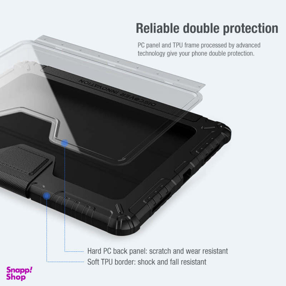کاور کلاسوری نیلکین مدل Camshield-Bumper  مناسب برای تبلت اپل iPad Pro 12.9 2020 / iPad Pro 12.9 2021