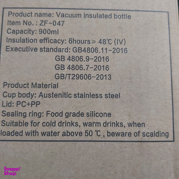 تراول ماگ سیتارایوری مدل ZF-047 گنجایش 0.9 لیتر