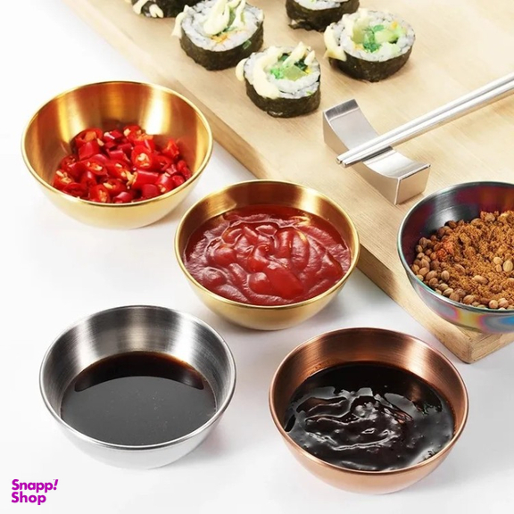 پیاله استیل مدل پستو کد 08 بسته 2 عددی
