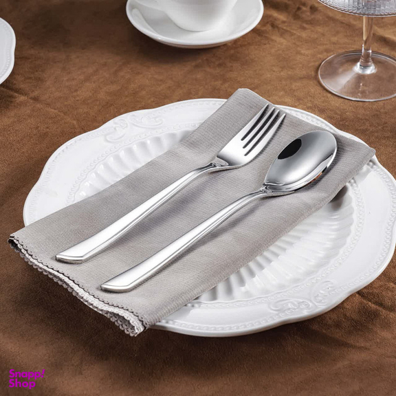 سرویس قاشق و چنگال جی فی نی 12 پارچه مدل G12 لاکچری