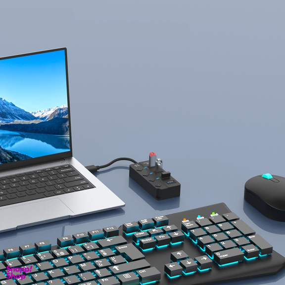 هاب 4 پورت اونتن مدل ONTEN OTN-5301 USB3.0 HUB