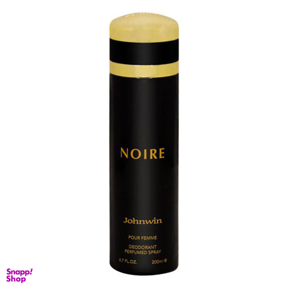 اسپری بدن مردانه جانوین مدل Noire حجم 200 میلی لیتر