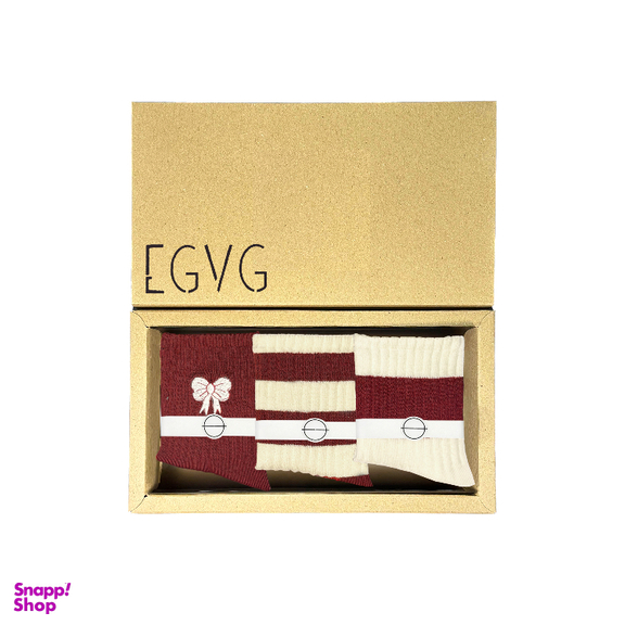 جوراب زنانه ایجی ویجی کد EGVG-W3-122 بسته 3 عددی