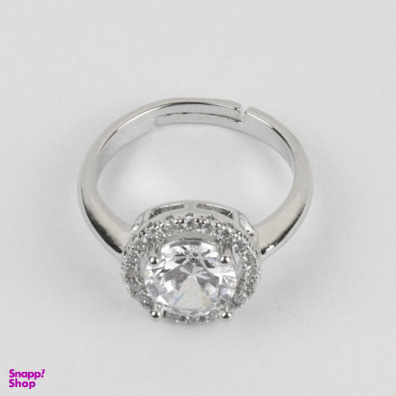 انگشتر دخترانه مدل تک نگین کد 407074026