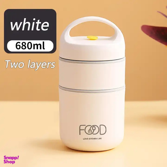 ظرف غذای کودک مدل 2 طبقه دیانا بسته 5 عددی