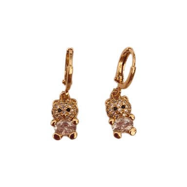 گوشواره زنانه وای ای ایکس طرح تدی کد 65