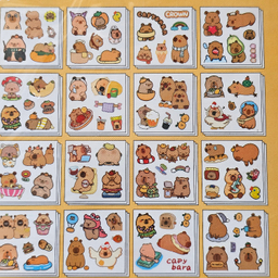 استیکر طرح کاپی بارا کد 225 بسته 100 عددی