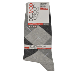 جوراب ساق بلند مردانه دل مد گروپ مدل 249008156 بسته 2 عددی