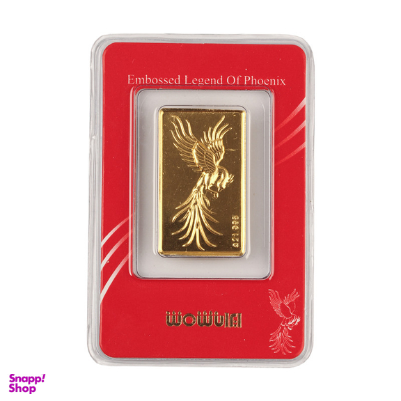 شمش طلا 24 عیار ایران شمش مدل سیمرغ کد T-5