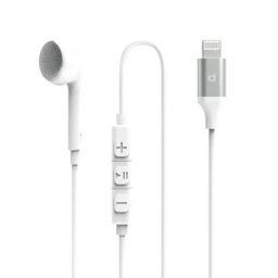 هندزفری سیمی پاورولوژی مدل Mono Earphone Lightning Connector PSLEPBK