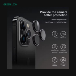 محافظ لنز دوربین گوشی موبایل گرین لاین مدل GNCMHDP15PM مناسب اپل iPhone 15 Pro / 15 Pro Max